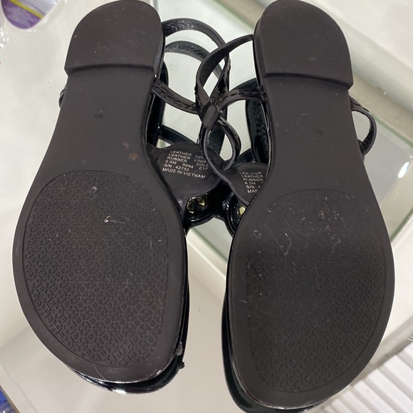Tory Burch Dillan Sandal Black Size 6.5 - Picture 11 of 14